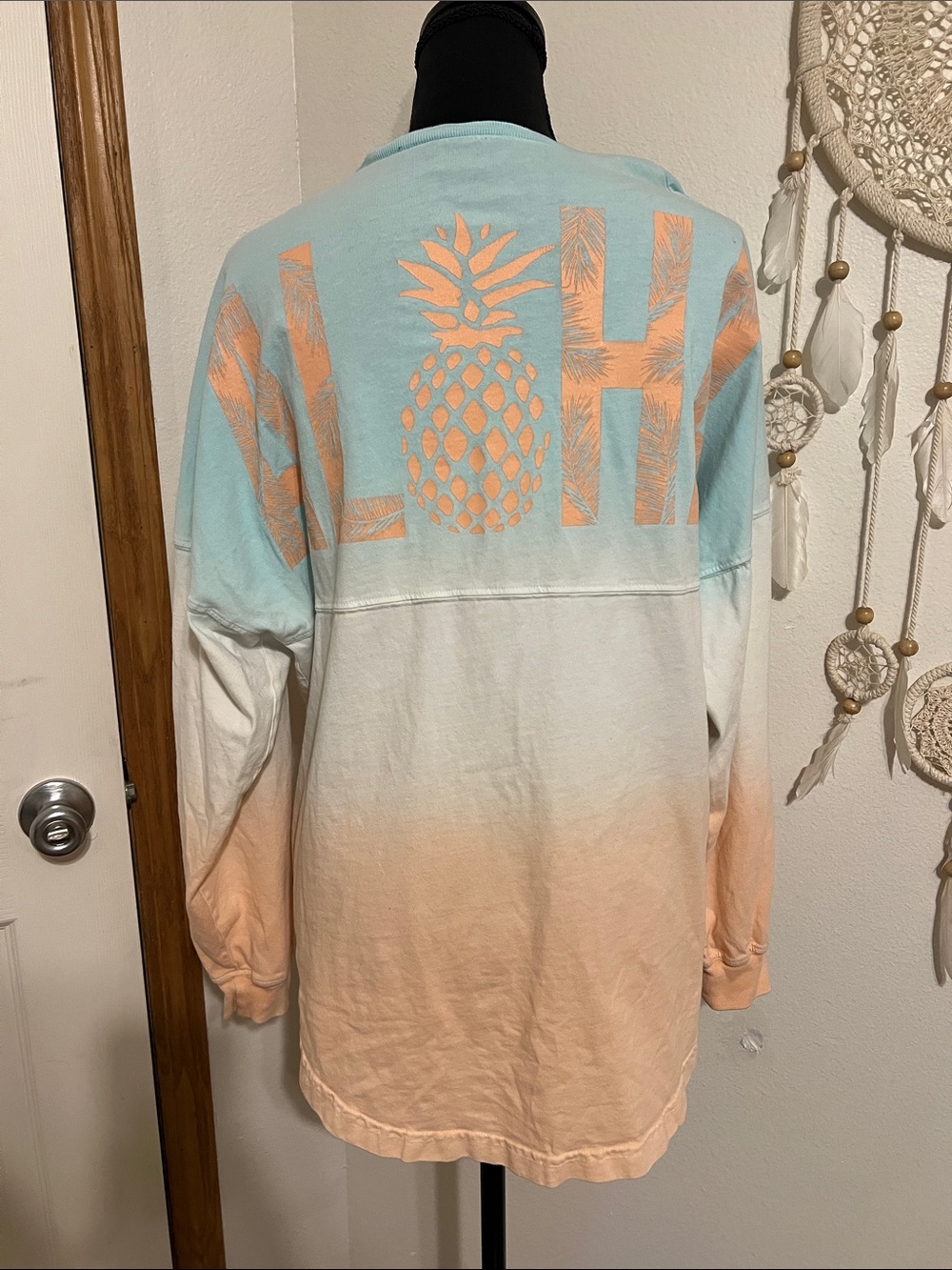 SPIRIT JERSEY Long-Sleeve Ombre’ Tee